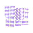 Legs.stl Файл STL Шарнирный гибкий робот-паук тарантул 3D головоломка・Шаблон для загрузки и 3D-печати