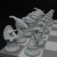 Dino_chess_23.jpg Cute dinosaur chess pieces set
