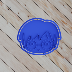 untitled.png Fichier STL harry potter COOKIE CUTTER・Idée pour impression 3D à télécharger