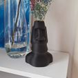 1.jpg Moai Statue Vase - A Stylish Easter Island Moai Statue Vase