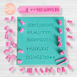 photoroom-20230509_1551421-fd9dd.png STL file Stamp Alphabet + Ruler Numbers Signs Tops / Lettering・3D printing design to download