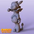 3.jpg 3D file Pikachu and Charmander Christmas・3D print object to download