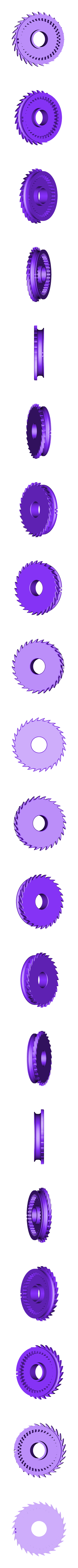 rochet.stl スパイラル・エスケープメント・ムーブメント