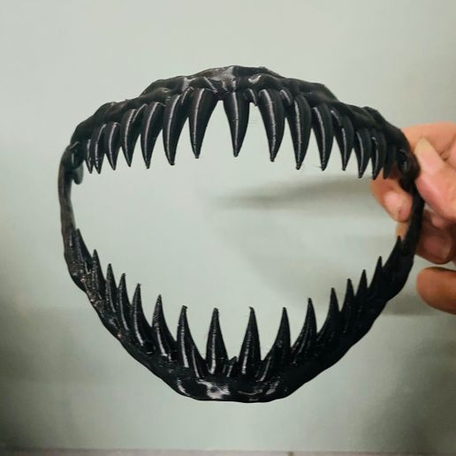👹 Monster Teeth - Jaw Moveable - Venom - Mileena -shark mouth
