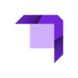 portal_cube_enclosure_mag_door_22_corner_4.stl Companion Cube Enclosure Parts