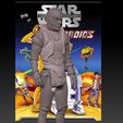 screenshot.5337.jpg Star Wars .stl Tig Fromm .3D action figure .OBJ Kenner style.