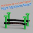Final_06.jpg NEJE Master 2S Plus Laser Engraver Hight Adjustment Mount, Increase, Riser Support
