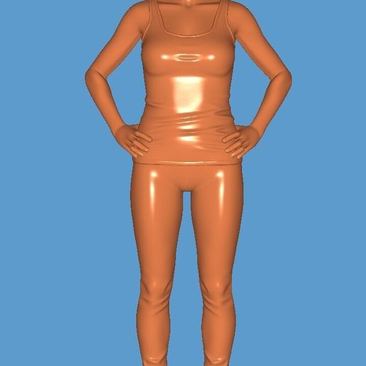 CIVIL WOMAN 03 - CIVIL WOMAN 03 - Figure for RPG - RPG Minifigure