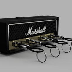 Marshall_JCM800_2019-Sep-30_12-36-19PM-000_CustomizedView9455741577.png STL-Datei Schlüsselanhänger im Stil eines Marshall-Verstärkers・3D-Druckvorlage zum Herunterladen