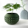 misprint-7991.jpg The Dorvin Planter Pot with Drainage | Modern and Unique Home Decor for Plants and Succulents  | STL File