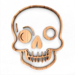 Skull-1.jpg Skull kawaii home decor wall art