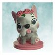 cachorrinha2-(Pequeno).png Puppy with flowers - Vase