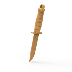 Knife.png Knife Keychain 3d Model