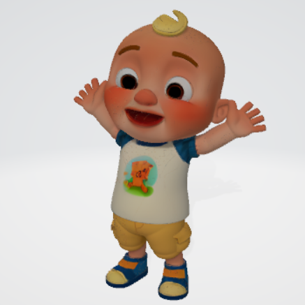 Hey Google Put Cocomelon JJ From CoComelon – 3D Printable