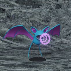 zubat.jpg Fichier STL pokemon zubat・Plan à imprimer en 3D à télécharger, alleph3D