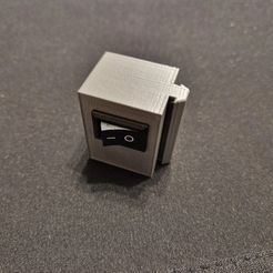 Fichier 3D gratuit boîte pour petit interrupteur 🔌・Objet à télécharger et  à imprimer en 3D・Cults