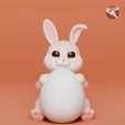 1.jpg Easter Bunny - Planter Pot | Egg Holder | Cute Rabbit Decoration | Basket