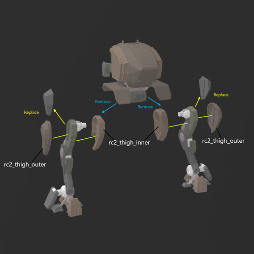 37.png MT-T-026 Kit de maquetas (Núcleo Blindado 6) da BAWS GUARD MECH MT (V2) à escala 30MM