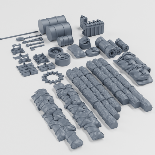 Stowage for Sherman Tanks (US, WW2)