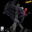 5_2.jpg Spider-Man VS Venom Statue - 3D Print Ready