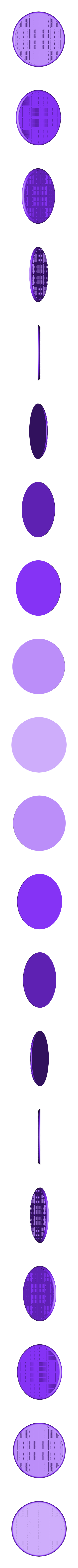 base_8_grid.stl terreno de sobremesa - lluvia radiactiva