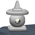 Stone Lantern with Light Source Looks.PNG Nine Tailed Fox Lantern (Bedside Lamp)