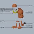 garfield-assembly1a.jpg Free 3D file Garfield・3D printing design to download