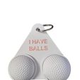 454123349_2229648080749322_9137633529539522108_n.jpg Suporte para bolas de golfe - Modelo I have Balls