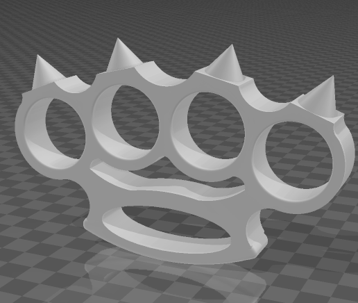 🆒 BRASS KNUCKLES・ 3MF File for 3D printing・Cults