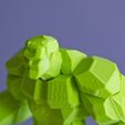 Low Poly Hulk v2