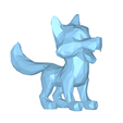 model-2.png Wolf low poly