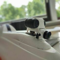 IMG_20220725_144349.jpg Free 3D file Runcam Thumb Pan Mount v2・3D print model to download
