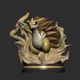 sandslash-figure-1.jpg Pokemon - Sandshrew and Sandslash Figure