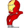 f3ccdd27d2000e3f9255a7e3e2c48800_display_large.jpg Fichier STL gratuit IRON MAN BUST_by max7th・Plan pour imprimante 3D à télécharger