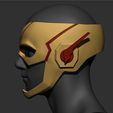 3.JPG Flash Kid Helmet - DC comic 3D print model 3D print model