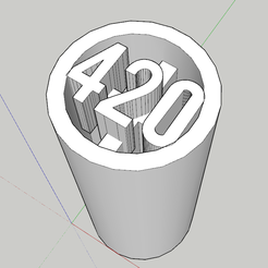 420a.png STL file 420 FILTER・3D print design to download