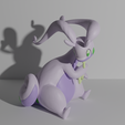 Goodra.png Goodra pokemon 3D print model