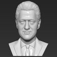 2.jpg President Bill Clinton bust 3D printing ready stl obj formats