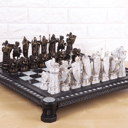 ♟️ Harry Potter Wizard Chess board・ STL File for 3D printing・Cults