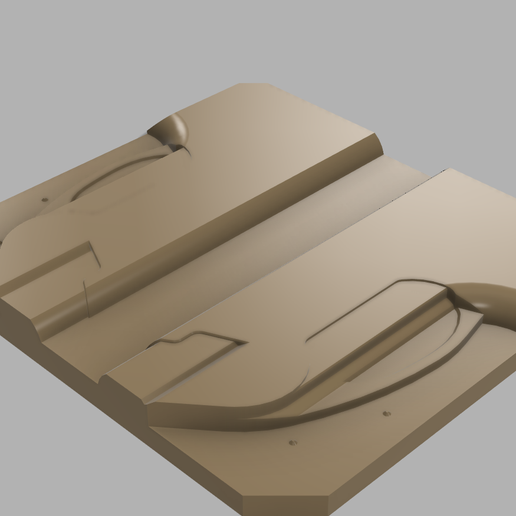 UMAREX HDP 50 COMPACT Ambidextrous vacuum mold - 3D model önizlemesi