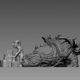 5.jpg Goblin Merchant - 3D Printable character - 2 Poses 3D print model