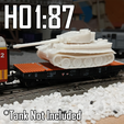 Untitled-1.png H0 - 50T Ssys flatcar | 0.2 Nozzle Required | FDM Variant (Tanks NOT Included)