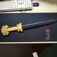 001-5.png GOLD HANDLE IRON SWORD-CHINESE SPRING AND AUTUMN PERIOD STYLE