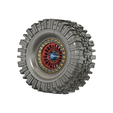wheel v10-1.png RC tire 1.9 inch beadlock , 110 mm