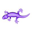magnetic_gecko_left.stl Gecko Fridge Magnet