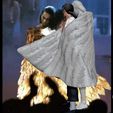 MJAngel_0012_Layer 6.jpg Michael Jackson with Angel Will You Be There live 3d print model