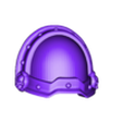 SP2 EMPTY_1.stl SPACE WOLVES MARINES WEREWOLVES WEREWOLF SHOULDERPADS2 EMPTY Product Code: SWMWWSP2E
