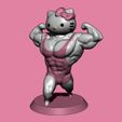 H1.jpg Fichier OBJ HELLO KITTY SWOLE corps・Design à télécharger et à imprimer en 3D