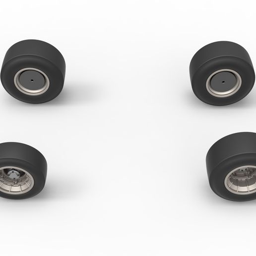 5.jpg Juego de ruedas de Vintage Asphalt Supermodified stock car Versión 2 Escala 1:25