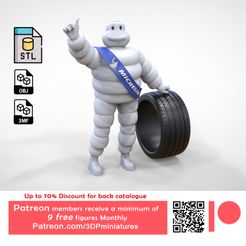 Destello Alegrarse capital Mejores archivos de impresión 3D Michelin・Cults